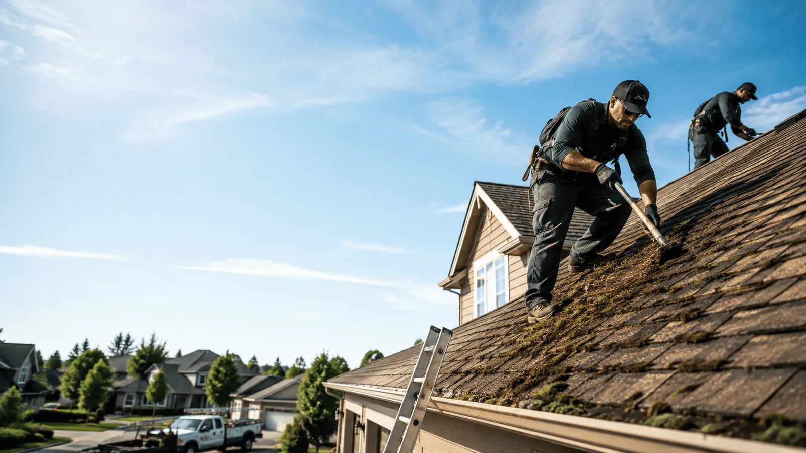 Roof Moss Removal in Panama, NE near me